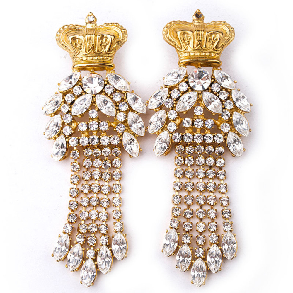 Tom Binns Earrings Women Gold
